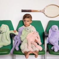 HAPPY HORSE Králíček Richie recyklovaný velikost: 38 cm