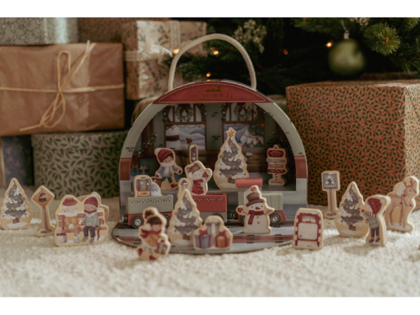 LITTLE DUTCH Adventní kalendář Vlakové nádraží
