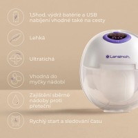 LANSINOH Odsávačka mateřského mléka Handsfree DUO