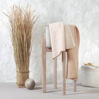 BABYONO Deka z merino vlny 75 x 100 cm dark beige 0m+