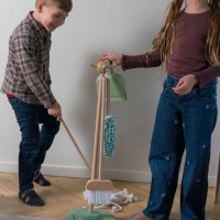 DANTOY Playful Wood dřevěná sada na úklid 6ks 36m+