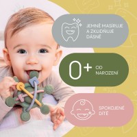 ZOPA Silikonové chrastítko