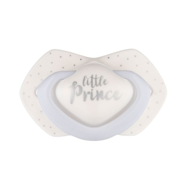 CANPOL BABIES Set symetrických silikonových dudlíků Light touch ROYAL BABY