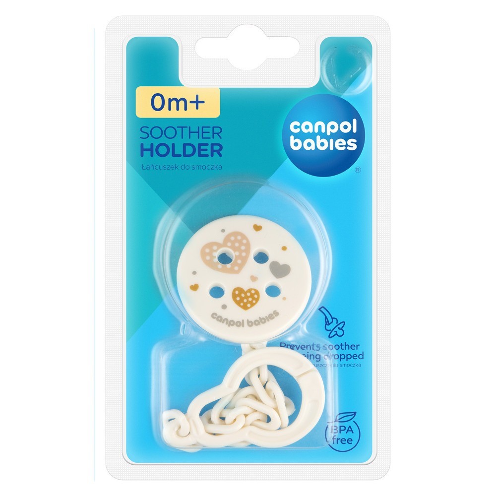 Canpol babies Řetízek na dudlík NEWBORN BABY