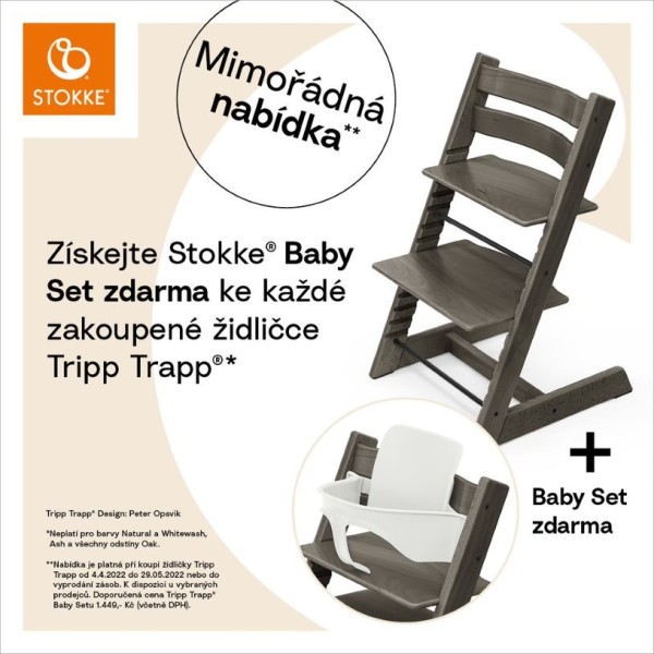 Stokke Tripp Trapp + Baby set zdarma