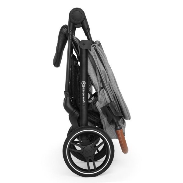 Kočárek sportovní Grande LX Grey Kinderkraft + Dětské odrážedlo 2WAY Next