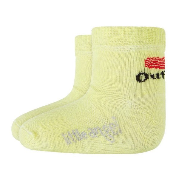 Ponožky dětské nízké Outlast®  - citronová Velikost: 20-24 | 14-16 cm