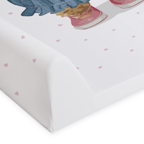 CEBA Podložka přebalovací 2-hranná s pevnou deskou (50x70) Comfort Fluffy Puffy