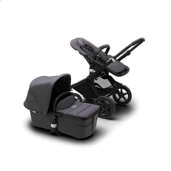 Bugaboo Fox2 complete BLACK/STEEL BLUE-STEEL BLUE