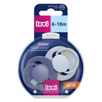 LOVI Dudlík silikonový dynamický PRIME 6-18m 2ks