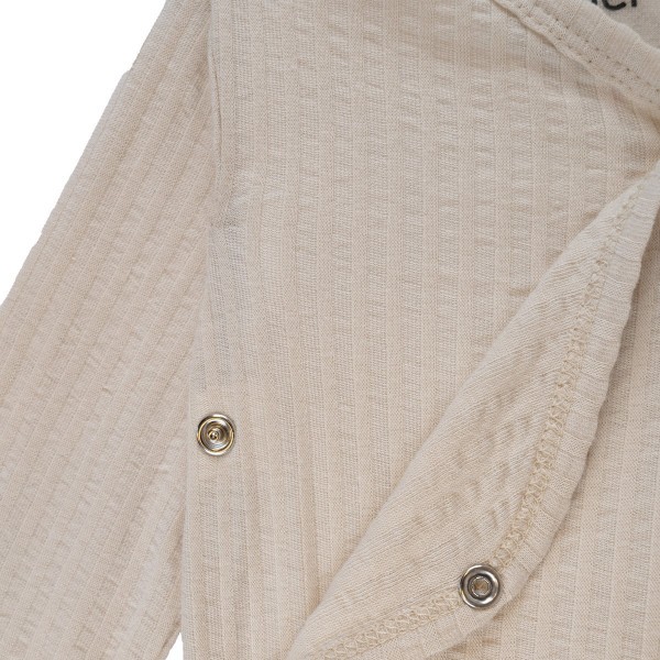 LODGER Romper LS Seersucker Birch