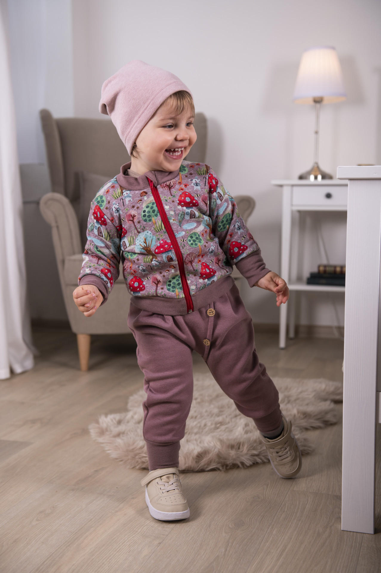 LITTLE ANGEL Tepláky harémky hřejivé