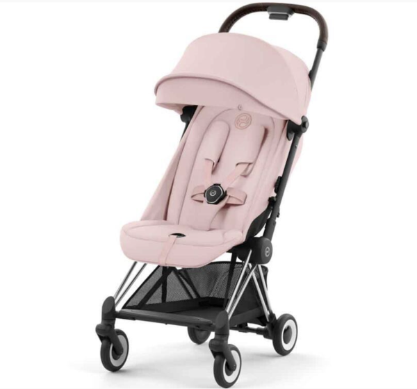 CYBEX COYA Chrome Dark Brown  Golfový kočárek