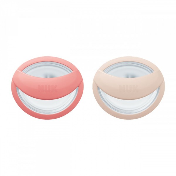 NUK Dudlík MommyFeel silikon 0-9 m, 2 ks BOX