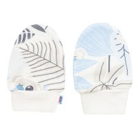NEW BABY Kojenecký bavlněný set-capáčky a rukavičky
