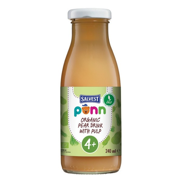 SALVEST Põnn BIO Hrušková šťáva s dužinou (240 ml)