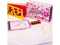 Meadow Kreslicí šablony s pastelkami mini box pro holčičky