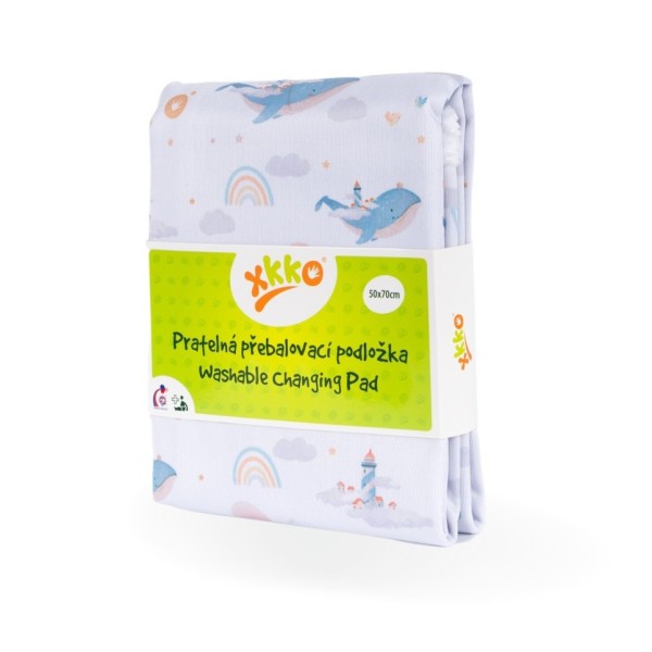 KIKKO Pratelná přebalovací podložka XKKO 50x70