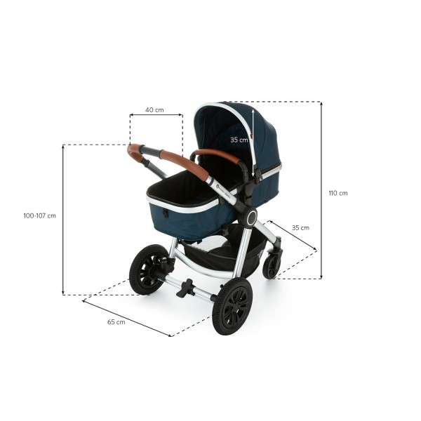 Kombinovaný kočárek Petite&Mars 3v1 Grand II 2020