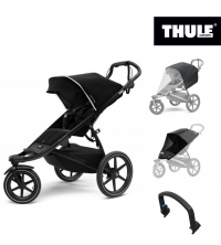 AKČNÍ SET Thule Urban Glide 2 + pláštěnka, moskytiéra, madlo zdarma