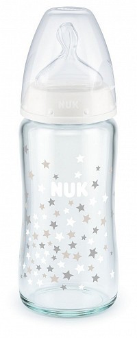 NUK FC+ Láhev sklo 240ml SI,M NUK FC+ Láhev sklo 240ml SI,M