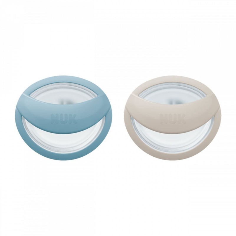 NUK Dudlík MommyFeel silikon 0-9 m, 2 ks BOX