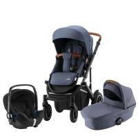 Set kočárek Britax Smile III + hluboká korba + autosedačka Set kočárek Britax Smile III + hluboká korba + autosedačka