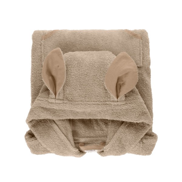 BIBS Kangaroo froté pončo z BIO bavlny