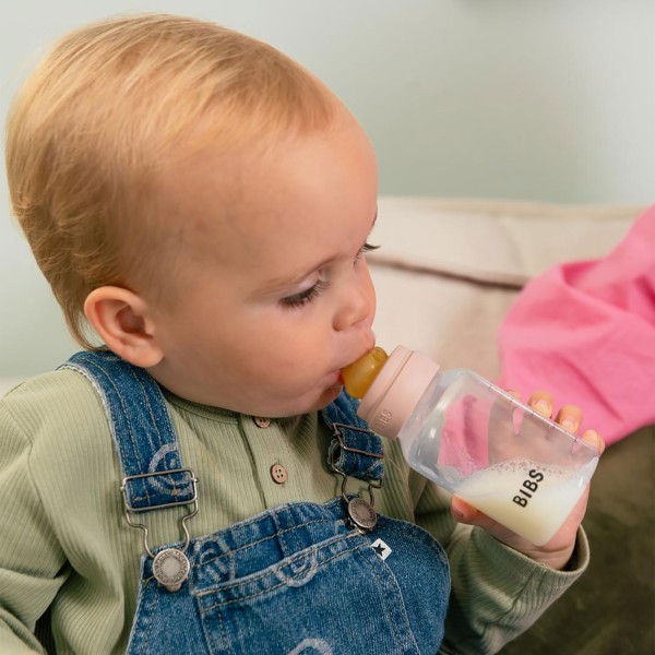 BIBS sada antikolikových kojeneckých lahví s kaučukovým dudlíkem