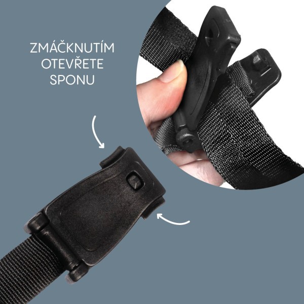 ZOPA Zámek bezpečnostních pásů pro autosedačky DELUXE