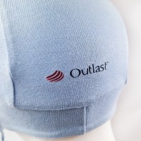 LITTLE ANGEL Kšiltovka tenká zavazovací Outlast® - sv.modrá