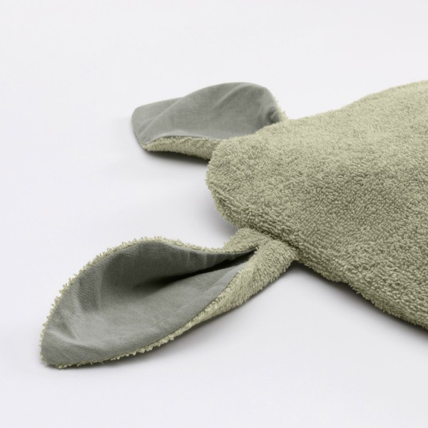 BIBS Kangaroo osuška s kapucí z BIO bavlny