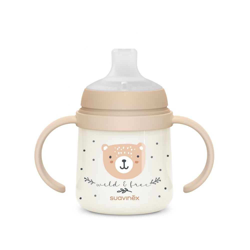 SUAVINEX První láhev s oušky WILD & FREE 150 ml