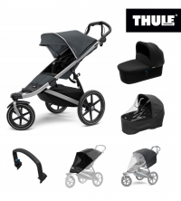 AKČNÍ SET Thule Urban Glide 2 + korba, pláštěnky, síťka, madlo