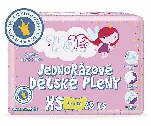 Pleny MonPeri XS 2-4kg