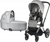 Kočárek CYBEX Priam Lux Seat Fashion Koi 2020 včetně korby, podvozek Priam