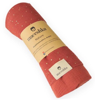 Maceshka Mušelínová dečka Maceshka Nature Tomette a tomette
