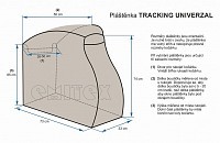 Emitex Pláštěnka na kočárek TRACKING UNIVERSAL