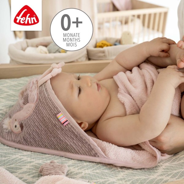 BABY FEHN Ručník s kapucí z kolekce Lazy, Crazy & Pink