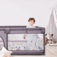 BABYGO Ohrádka Playpark s matrací 150cm x 180cm