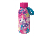 QUOKKA Nerezová termoláhev Solid Kids s poutkem 330 ml