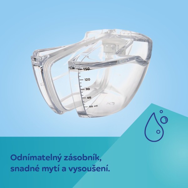 CANPOL BABIES Zásobník na mateřské mléko k odsávačce Hands-Free