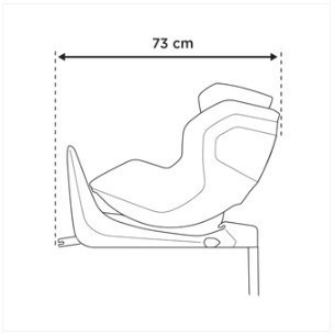 THULE ELM Autosedačka 67-105cm