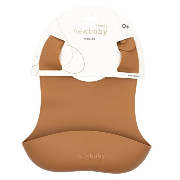 NEW BABY Silikonový bryndák