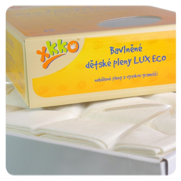 XKKO Vysokogramážní dětské pleny LUX 70x70 (10 ks)