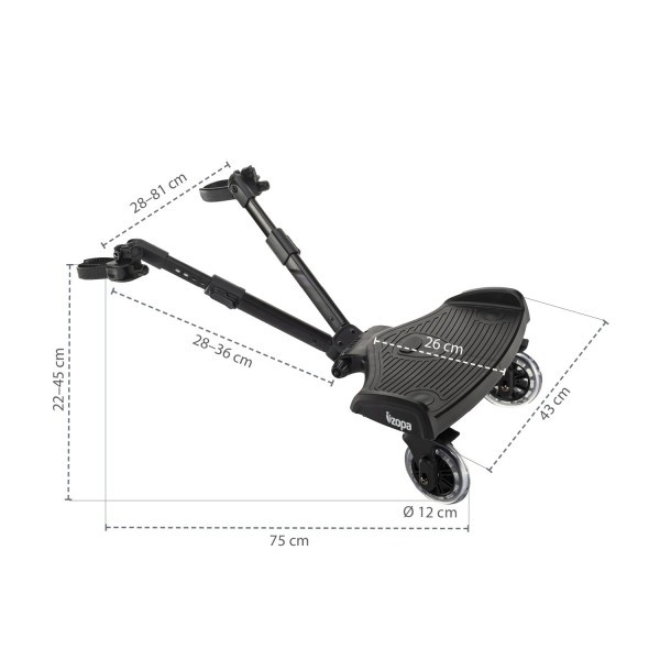 ZOPA Stupátko ke kočárku Segboard 2