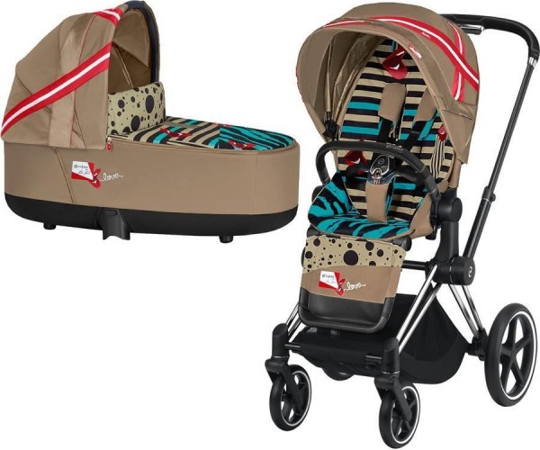 Kočárek CYBEX by Karolina Kurkova Priam Lux Seat 2021 včetně korby