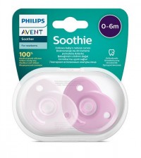 Philips AVENT Šidítko Soothie 0-6m 2 ks