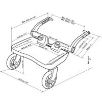 LASCAL Stupátko BuggyBoard® Mini 3D