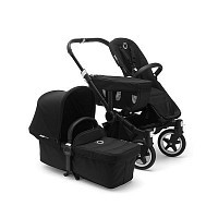 Bugaboo Donkey2 Black a Black kompletní kočárek